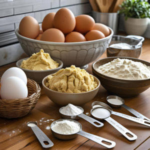 Ingredientes organizados